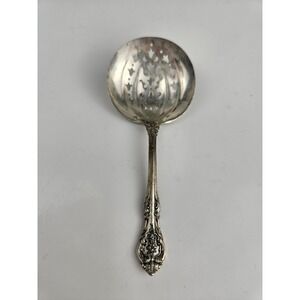 Gorham King Edward Sterling Tomato Server Pierced Serving Spoon